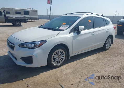 2018 Subaru Impreza 2.0I Premium из США, поврежденный, VIN 4S3GTAB63J3733771